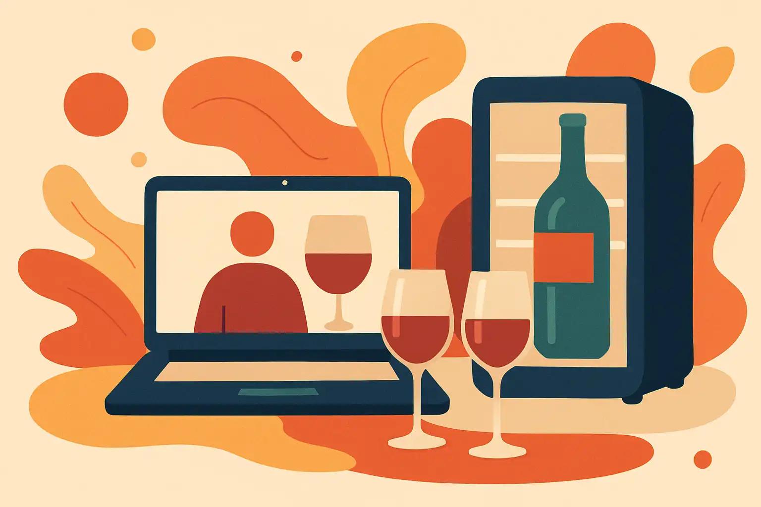 Zo organiseer je een succesvolle online wijnproeverij met je wijnkoeler