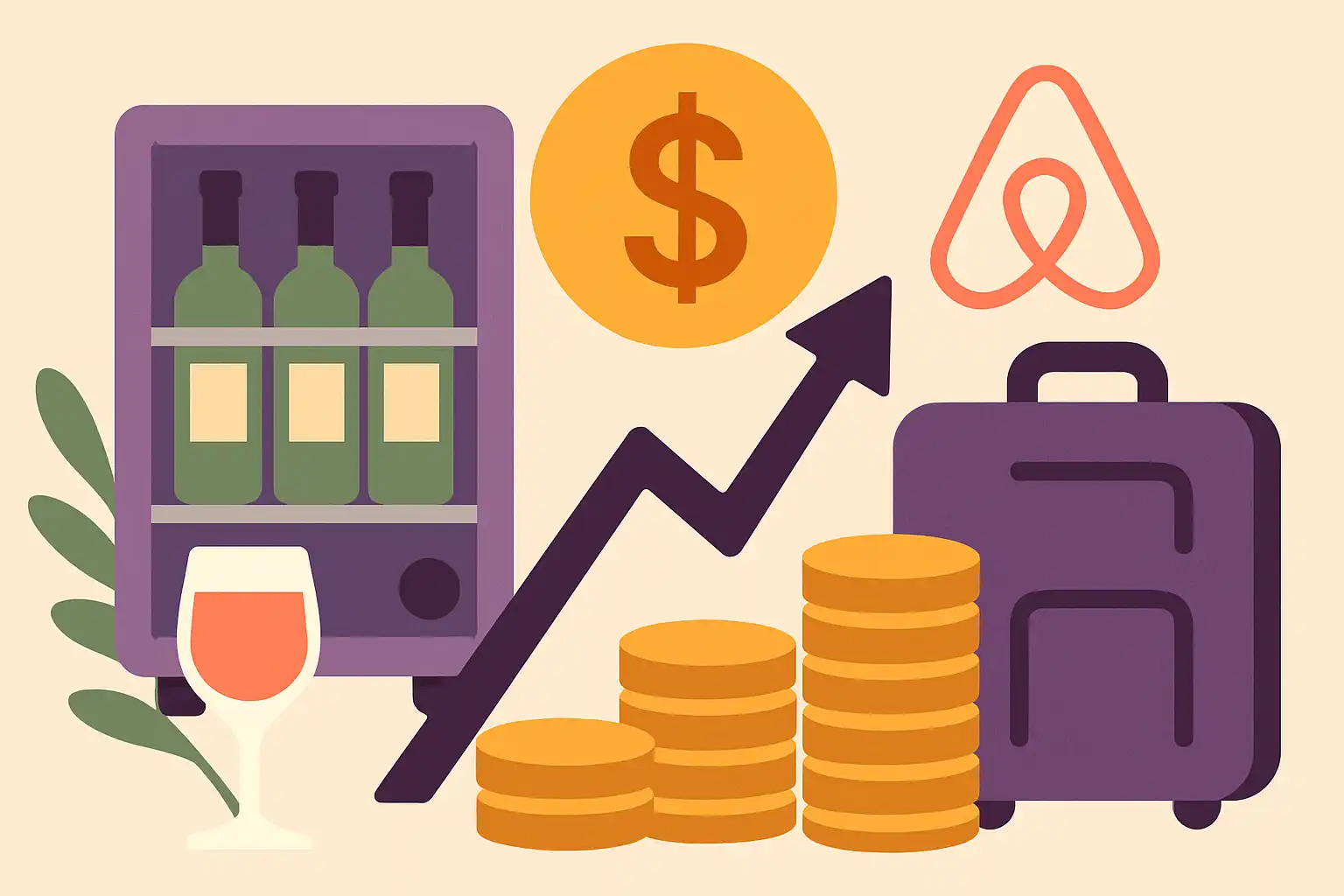 Zo verdien je extra met je wijnkoeler: slimme minibar-tips voor Airbnb en B&B