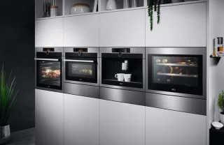AEG KWE884520M Thermo-elektrische Inbouwwijnkoelkast Roestvrijstaal 18 flessen