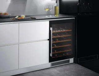AEG SWB66001DG Inbouw Wijnkoeler Zwart 52 flessen
