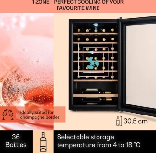 Barossa 32 Uno wijnkoelkast 95L 1 zone