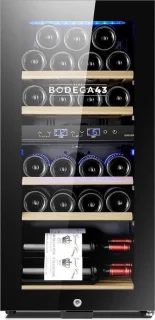 BODEGA43-22 Vrijstaande Wijnklimaatkast 22 Flessen