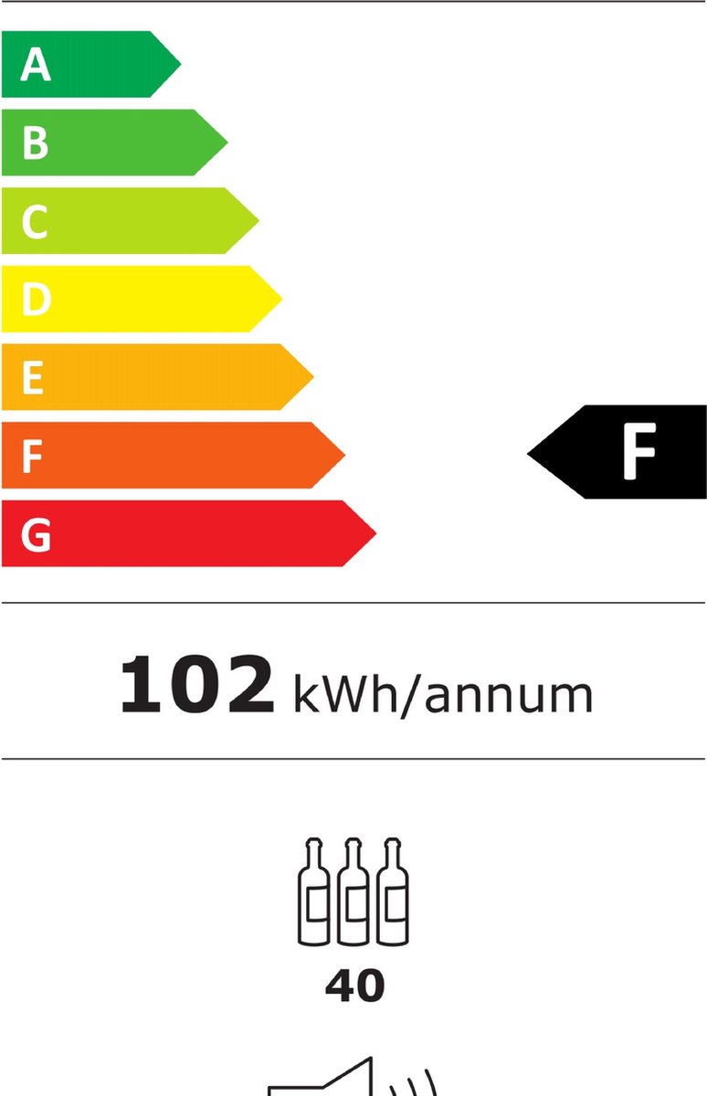Wat vinden we goed aan de BODEGA43-40F Wijnklimaatkast 40 flessen