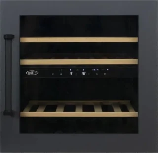 Boretti MLWC60AN Wijnklimaatkast inbouw 60cm 2 zones