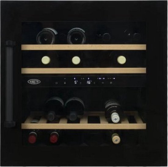 Boretti MLWC60ZW Wijnklimaatkast 60cm 28 flessen ZW review