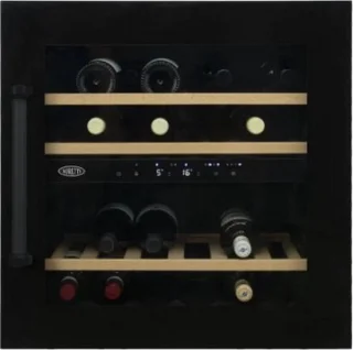 Boretti MLWC60ZW Wijnklimaatkast 60cm 28 flessen ZW