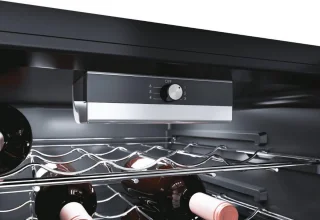 Candy DiVino CWC 021 M/N Wijnkoelkast Zwart 21 flessen