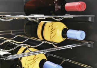 Candy DiVino CWC 021 M/N Wijnkoelkast Zwart 21 flessen