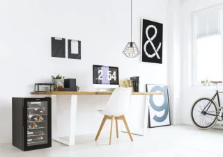 Candy DiVino CWC 021 M/N Wijnkoelkast Zwart 21 flessen