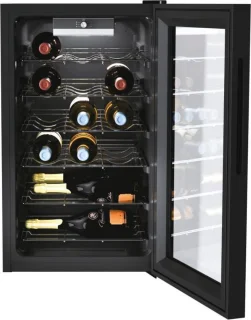 Candy DiVino CWC 021 M/N Wijnkoelkast Zwart 21 flessen
