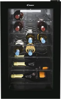 Candy DiVino CWC 021 M/N Wijnkoelkast Zwart 21 flessen