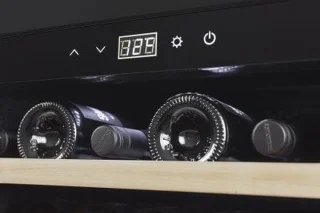 CASO WineSafe 18EB Inox Wijnklimaatkast Inbouw 18 flessen