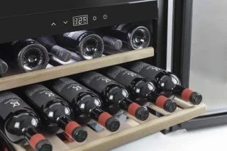 CASO WineSafe 18EB Inox Wijnklimaatkast Inbouw 18 flessen