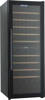CaveCool Raw Zircon Wijnkoelkast 2 Zones 77 Flessen Zwart