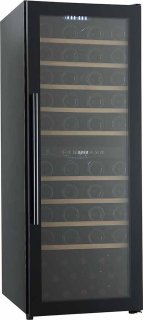 CaveCool Raw Zircon Wijnkoelkast 2 Zones 77 Flessen Zwart