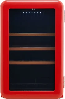 CaveCool Retro Apatite wijnkoeler 19 flessen zwart