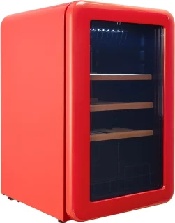 CaveCool Retro Apatite wijnkoeler 19 flessen zwart