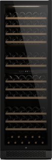 Caviss C2165EBEG Vrijstaande Wijnkoelkast 165 Flessen Zwart