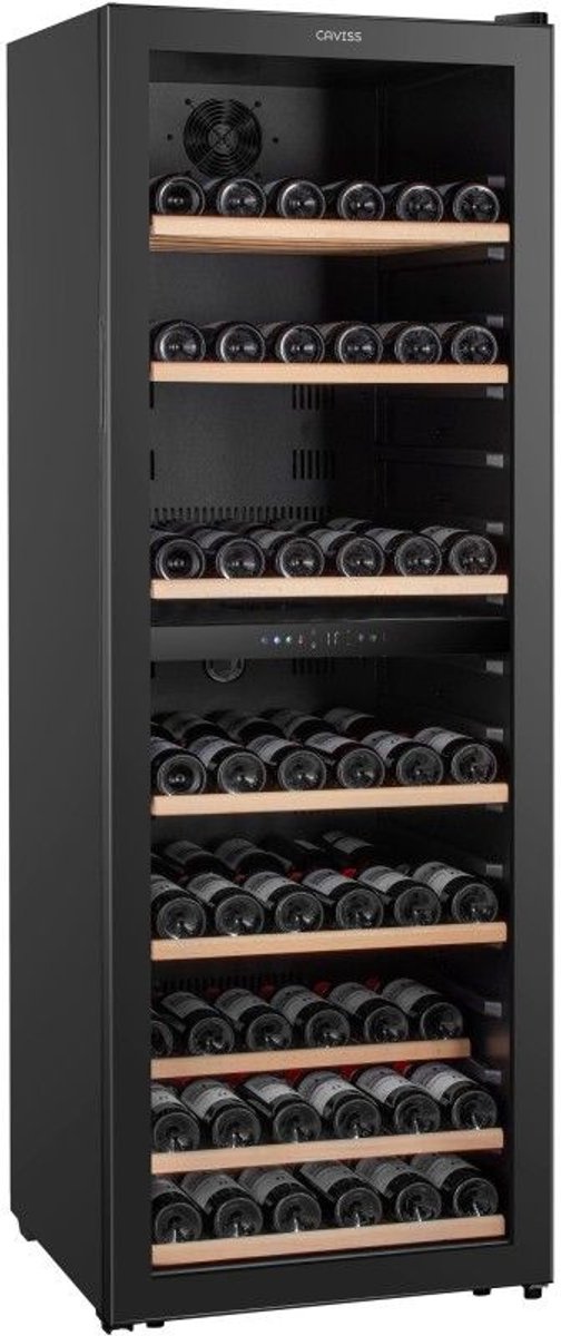 De Caviss C2180CBEG Wijnkoelkast 180 flessen 2 zones in één oogopslag