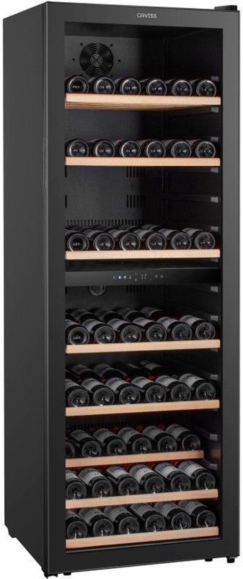 Caviss C2180CBEG Wijnkoelkast 180 flessen 2 zones review