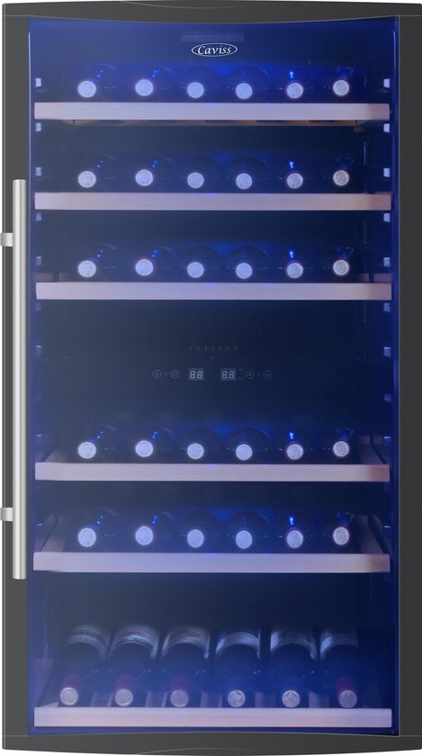 Caviss C252GBEG Wijnkoelkast 2 Zones 52 Flessen review