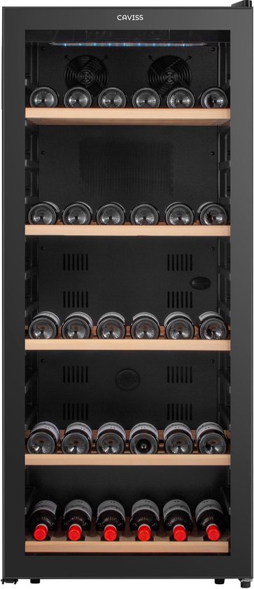 Caviss S1300CBEG Wijnkoelkast 120 Flessen Vrijstaand review