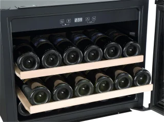 Caviss SLEN123TBE4 Inbouw Wijnkoelkast 24 Flessen 45 cm