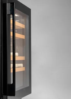 CENDO WK160-39F Wijnklimaatkast Onderbouw Zwart