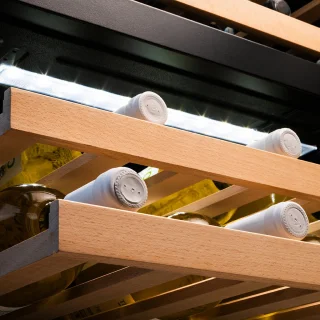 CENDO WK160-39F Wijnklimaatkast Onderbouw Zwart