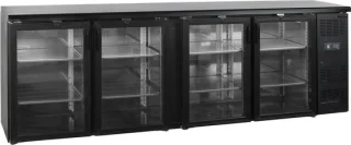 Cev425 black flessenkoeler, links scharnierend