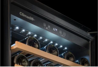 Climadiff CBI28S1B Wijnklimaatkast Inbouw 24 flessen 1 zone