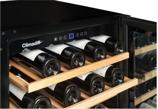 Climadiff CBU51S2B wijnklimaatkast onderbouw 51 flessen