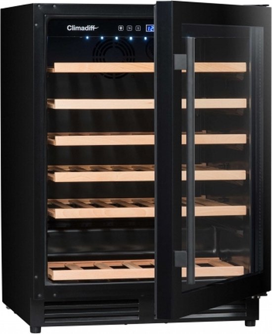 Climadiff CBU51S2B wijnklimaatkast onderbouw 51 flessen review