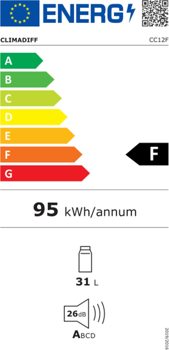 Wat vinden we goed aan de Climadiff CC12F wijnkoelkast 12 flessen