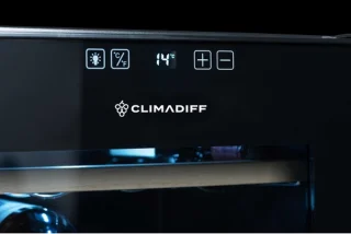 Climadiff CC28F vrijstaande wijnklimaatkast 28 flessen