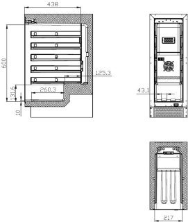 CombiSteel 7525.0015 Wijnkoelkast 50L Single Zone