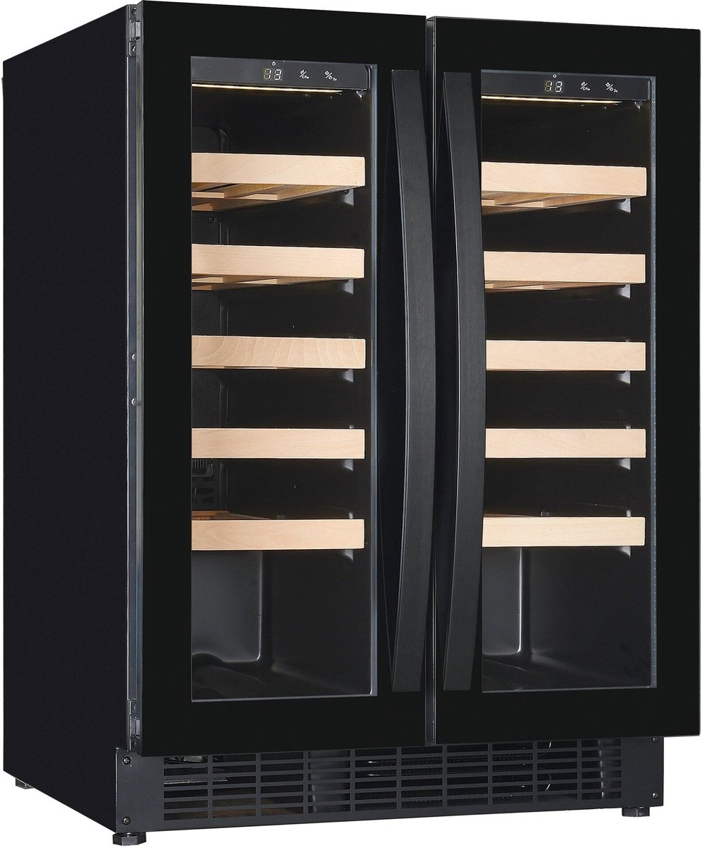 De CombiSteel 7525.0030 Wijnkoelkast 2 Deuren 100L Dual Zone in één oogopslag