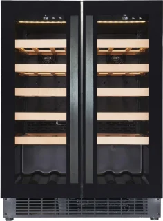 CombiSteel 7525.0030 Wijnkoelkast 2 Deuren 100L Dual Zone