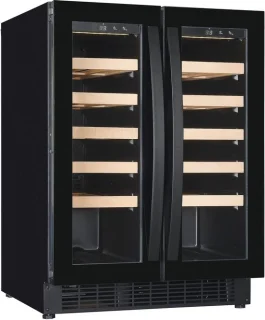 CombiSteel 7525.0030 Wijnkoelkast 2 Deuren 100L Dual Zone