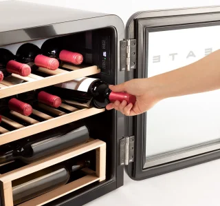 CREATE WINECOOLER RETRO M elektrische wijnkoeler 48L zwart