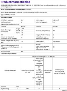 Wat vinden we goed aan de Dometic D154FB Wijnkoelkast