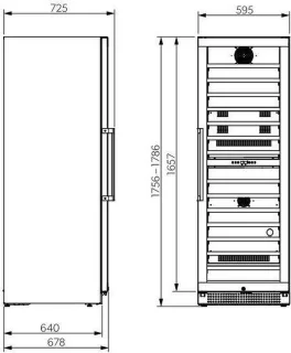 Dometic D154FB Wijnkoelkast