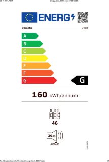 Wat vinden we goed aan de Dometic D46BB Wijnkoelkast