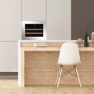 Dunavox DAV-18.46SS.TO Inbouw Wijnkoelkast 45 cm RVS