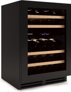 Dunavox Flow-45 Wijnkoelkast Black Full Glas 88cm