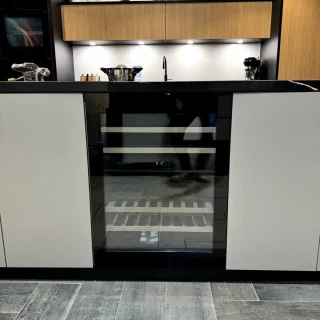 Dunavox Flow 45 Wijnkoelkast RVS 88 cm