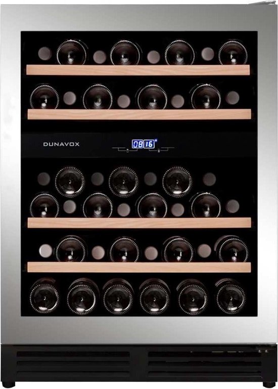 Dunavox Flow 45 Wijnkoelkast RVS 88 cm review