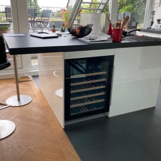 Dunavox Flow-46 DAUF-46.138SS Wijnkoelkast Zilver