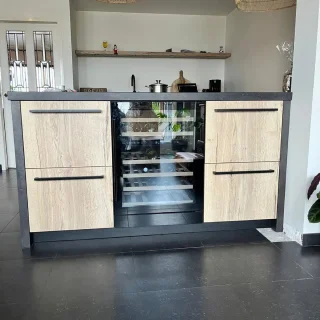 Dunavox Flow-46D Wijnkoelkast DAUF-46.145DSS Zilver