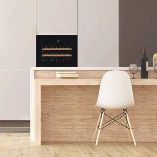 Dunavox Glance-18 inbouw wijnkoelkast 45 cm Push Open